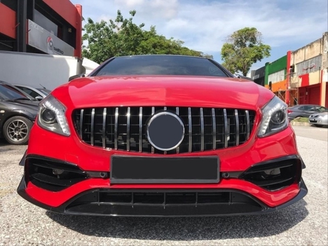MERCEDES W176 2012-2015 A SERISI IÇIN UYUMLU GTR PANJUR - GRI